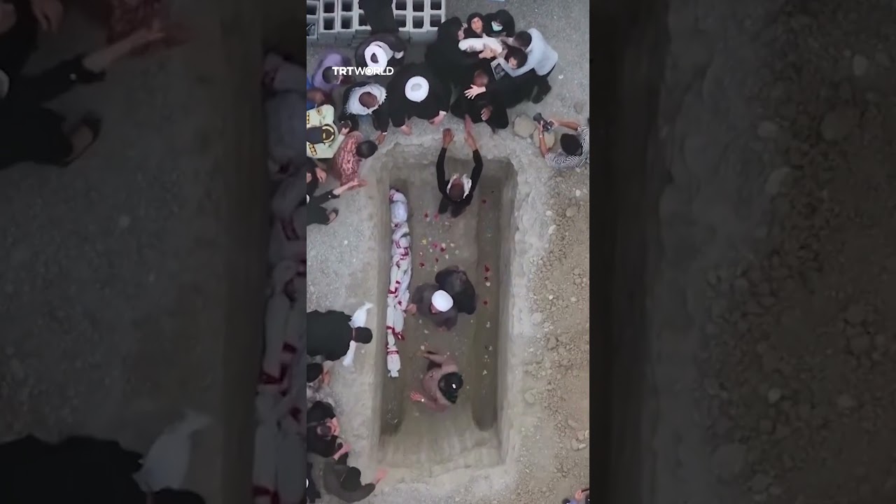 Video | Funeral held for newly identified victims of US-Israeli strike on Iranian primary school