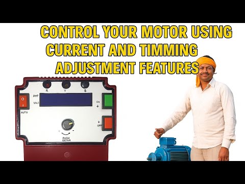 Dry Run Cyclic Timer 3phase Voltage Low Reverse Protection