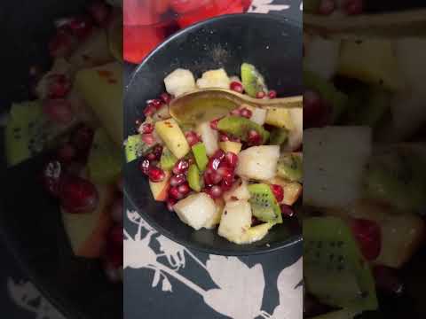 Healthy fruit chaat #shorts #reels