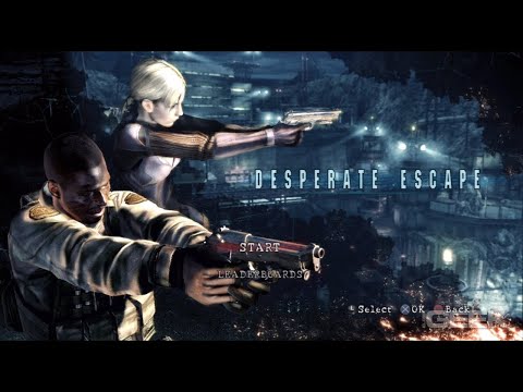 Resident Evil 5 Coop | Desperate Escape DLC | Twitch Livestream