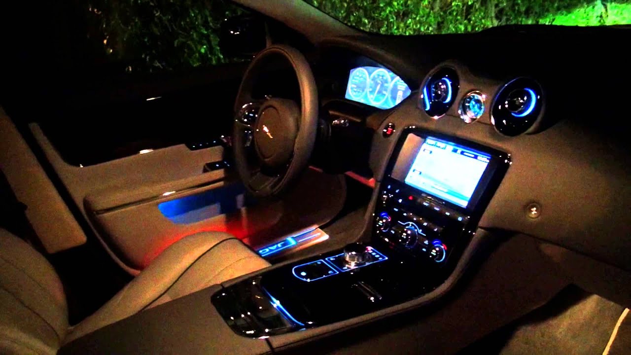 2015 Jaguar XJL Portfolio AWD Interior Lighting System