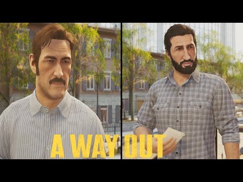 A WAY OUT All Endings - Ending (Leo Ending & Vincent Ending) - A WAY OUT ENDING