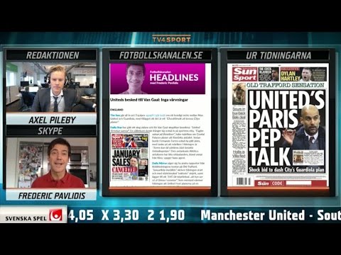 Fotbollskanalen Headlines: ”United verkar inte intresserat av Pep” - TV4 Sport