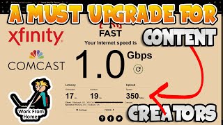 How to get Xfinity 300 mb UPLOAD Speed