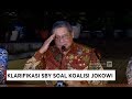 Curhat SBY: Presiden Jokowi Berulang Kali Ajak SBY Dan Demokrat Berkoalisi