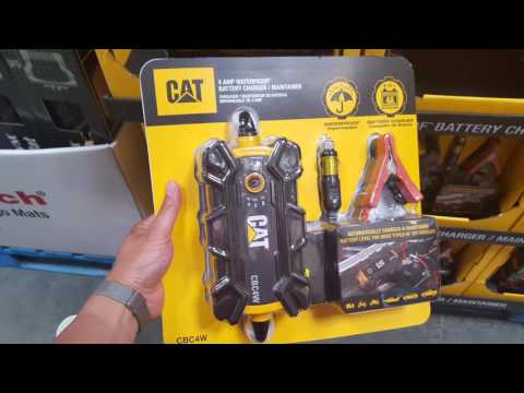 Costco! CAT 4 AMP 12 Volt Battery Charger / Maintainer $27!