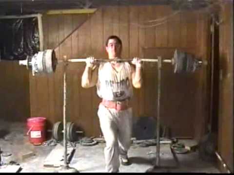 Brooks Kubik Push Press 137kg (302lb) DRUG FREE