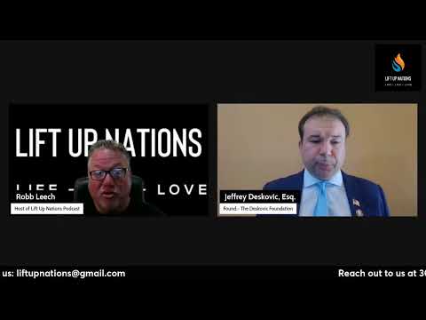 Jeffery Deskovic's LIVE Testimony! - Lift Up Nations Podcast with Robb Leech — Jeff Deskovic