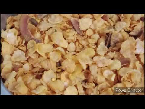 Corn Flakes Mixture #15  mins Namkeen Sweet Spicy Diwali Snacks#Mygrandmaonline