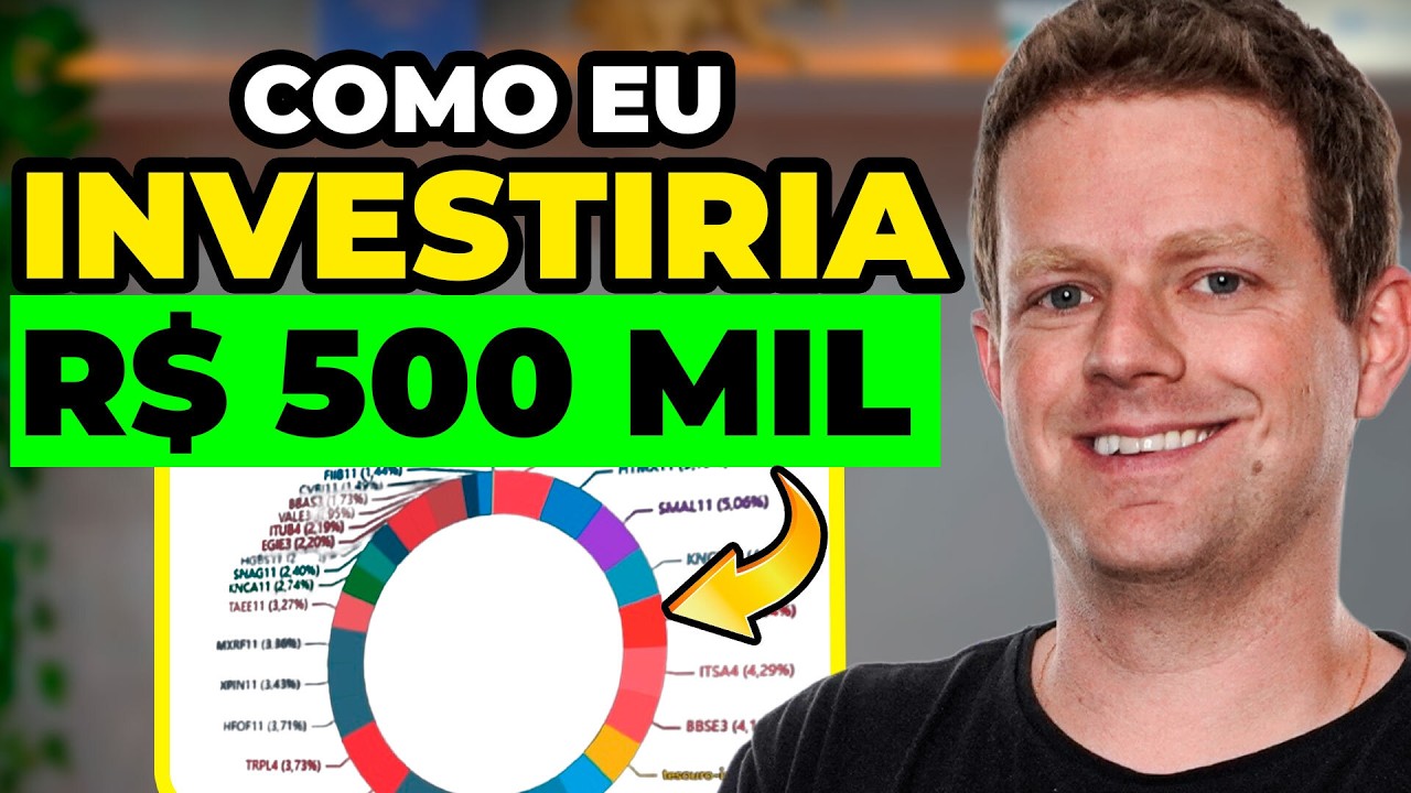 ONDE e COMO investir R$500 mil reais para VIVER DE RENDA? PASSO A PASSO