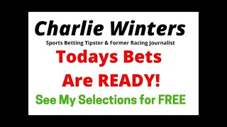 My Racing Bets for Wednesday | Catterick Horse Racing Tips | 30.08.2023 | Charlie Winters