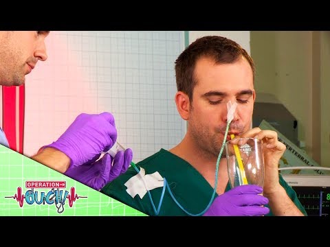 Science for Kids - The Connection Between Nose, Mouth and Stomach | Operation Ouch