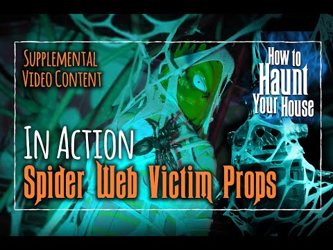 Spider Victim Props