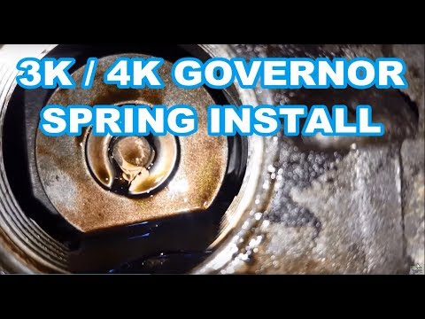 HOW TO INSTALL 3k 4k Governor Spring Kit on Cummins 12v 6bt GSK Dodge Ram 12 valve