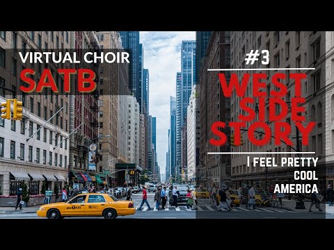 Best CHORAL Version: I FEEL PRETTY / COOL / AMERICA from West Side Story (SATB Arr. Mac Huff) #choir