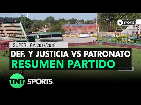 Resumen de Def. y Justicia vs Patronato | Fecha 17 - Superliga Argentina 2017/2018