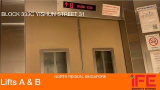 HDB Block 333C Yishun || IFE Elevator