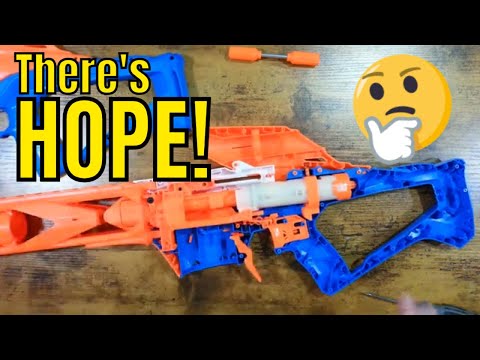 Nerf N-Series Pinpoint Blaster Internals (There's hope)
