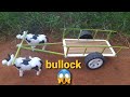 How To Make Bullock Cart DIY Woodworking Ideas Making Cow Bullock Cart Bamboo Wooden Sticks 2