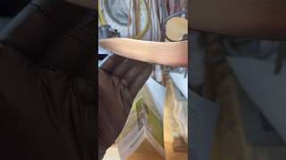 Repairing a knife with a giant chip