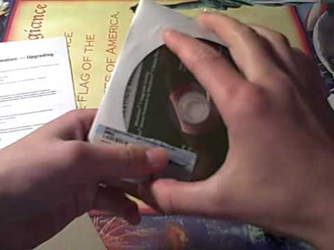 Unboxing of the Windows 7 Upgrade