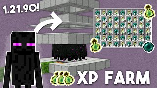 NEW Best Enderman XP Farm Minecraft Bedrock 1.21.9!