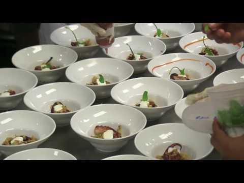Chef Jeremy Duclut Prepares Dinner during Ferran Adria at The Dalí