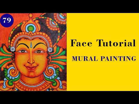 FACE MURAL PAINTING TUTORIAL | MURAL ||