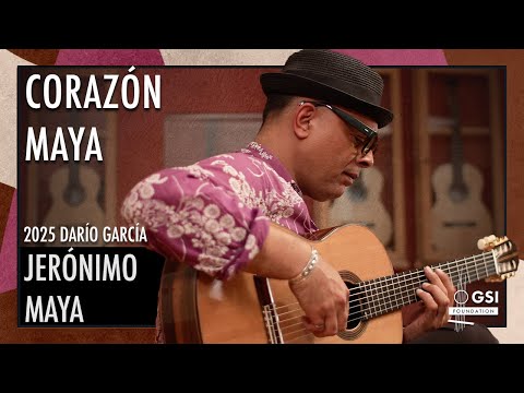 Jerónimo Maya performs his piece "Corazón Maya" (Bulerías) on a 2025 Darío García flamenco guitar