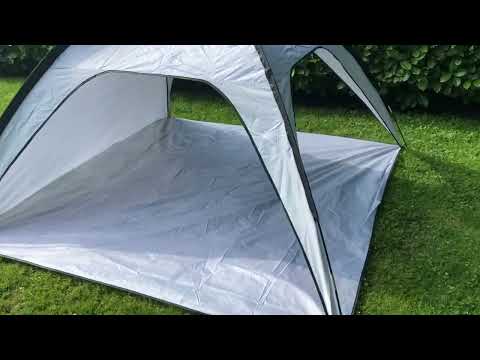 Strandmuschel, Pop up Strandmuschel, Stabiles Sonnenzelt, leichter Auf  und Abbau