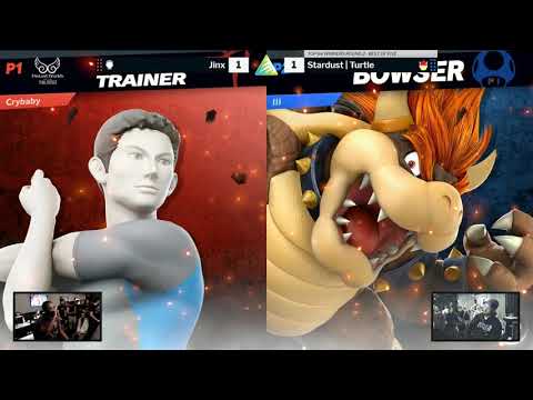 Ascension IX Top 64 WR2 - Jinx (Wii Fit Trainer) vs SD|WAR|Turtle (Bowser)