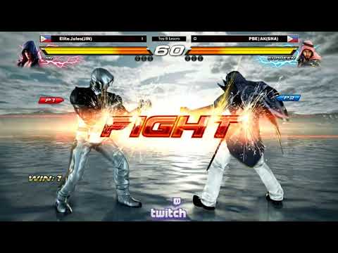 Jules VS AK - Losers Top 6 - Lockdown - Tekken 7 Character Lock Tourney in Circuit Makati