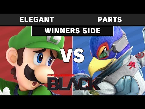 Genesis Black - NVR | Elegant (Luigi) Vs Parts (Falco) Winners Pools - Smash Ultimate