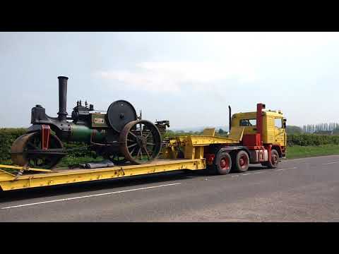 Collecting Aveling & Porter No. 11492 on Volvo F12