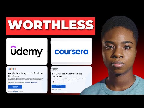 Why Data Analyst Certificates Keep You UNEMPLOYED!