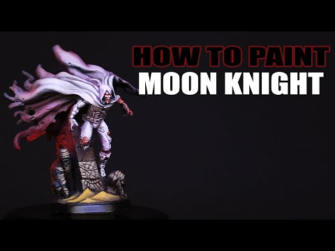 How to Paint Zombie Moon Knight - Marvel Zombies