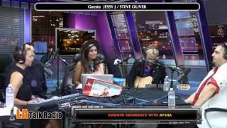 Jessy J and Steve Oliver on Smooth Saturdays with Aysha