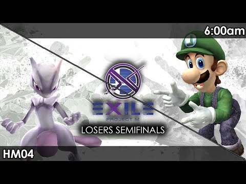 Project M: KoF | HM04 (Mewtwo) V SMT | 6:00am (Luigi/Bowser) - Exile 133 SSBPM