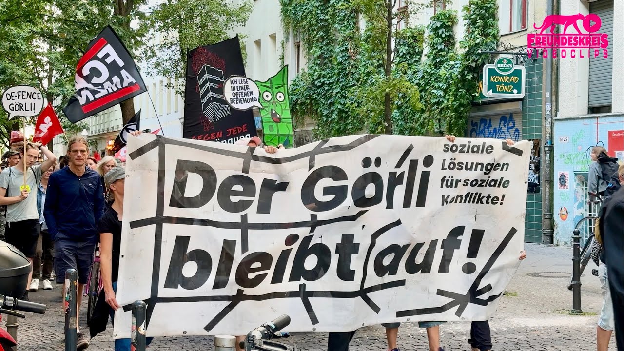 Zaun um Görlitzer Park hilft nicht, soziale Lösungen für soziale Probleme! (Bündnis Görli zaunfrei)