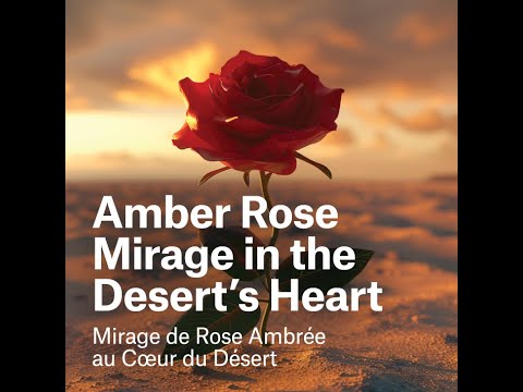 Auraah Origin Collection - Layer 13 - Amber Rose Mirage in the Desert's Heart