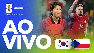 AO VIVO: COREIA DO SUL x REPÚBLICA TCHECA | GRUPO A - COPA DO MUNDO | 11/06/2026