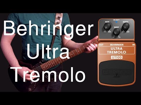 Behringer UT100 Ultra Tremolo 2000s - Brown image 7