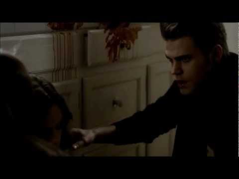 Stefan & Elena Scene | Stefan feeds Meredith his blood | The Vampire Diaries 3x17