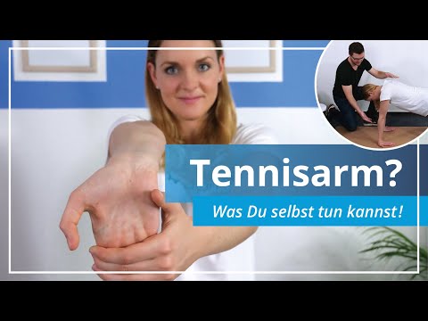 Tennisarm auskurieren ➡️ Die besten Dehnübungen, um schnell wieder schmerzfrei zu werden