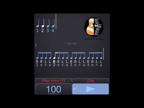 Double Stroke || Drum Rudiments - 2 || Speed Increasing Exercise || 40BPM - 500BPM