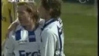 preview picture of video 'Esbjerg fB 5 - 2 Brøndby IF (20th April 2006)'