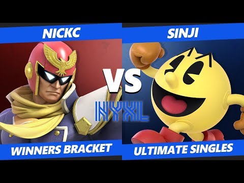 Smash Ultimate Tournament - NSM | NickC (Captain Falcon) Vs. DA | Sinji (Pac-Man) NYXL SSBU Bracket