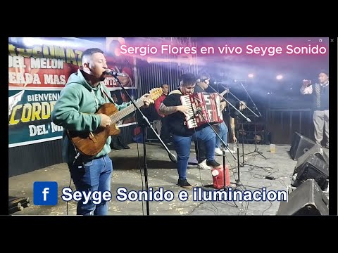 Sergio Flores en vivo en Picun en el acordeonazo del melon , Seyge Sonido