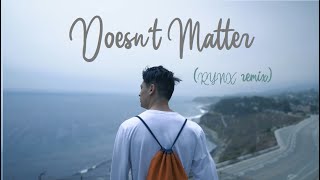 DOESN&#39;T MATTER - Gallant (rynx remix) | concept by Christian Wu | @chris10chins @sogallant