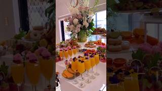 Buffet table styling 😍🥂 #wedding #birthday #decor #buffet #foryou #party #diy #viral #fyp #shorts